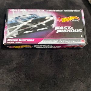 Fast and furious quick shifters hot wheel set